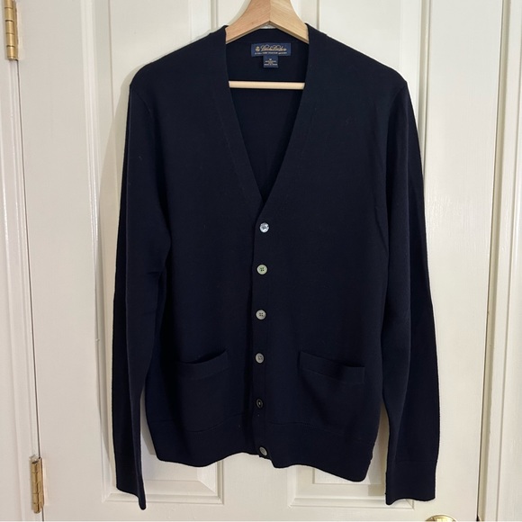 Brooks Brothers Other - Brooks Brothers Fine Merino Wool Cardigan Sweater